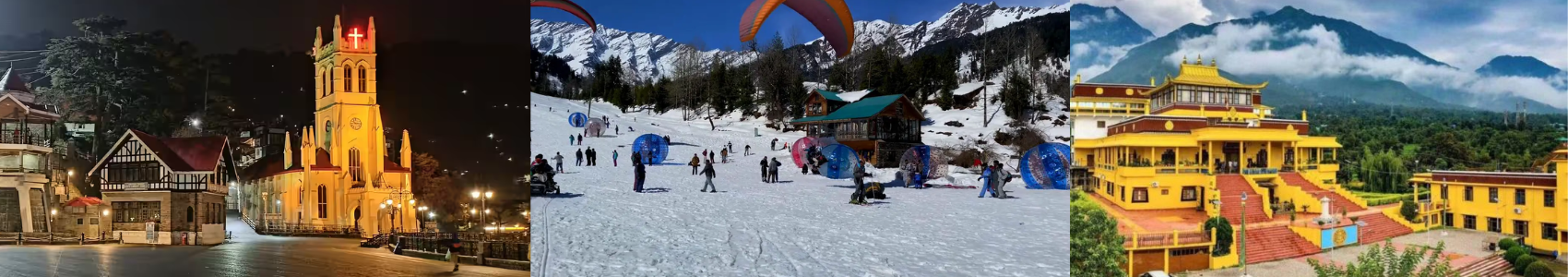 Shimla Manali Dharamshala Tour Package
