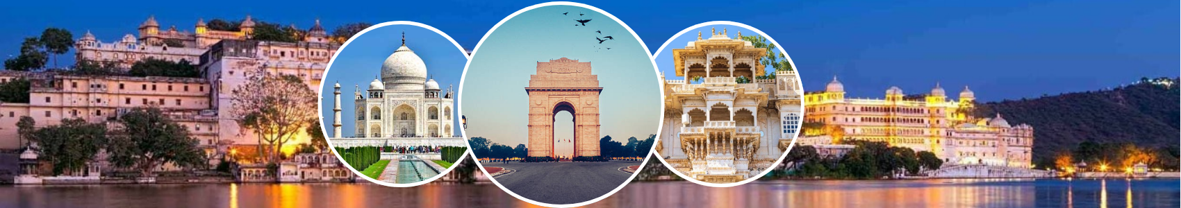 Golden Triangle Tour Package With Udaipur