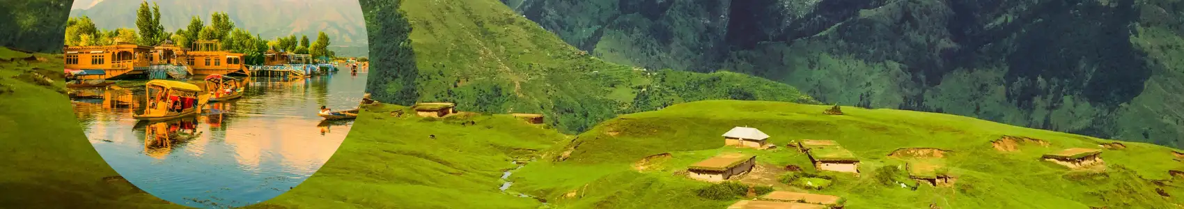 Stunning Kashmir Tour Package from Srinagar & Jammu