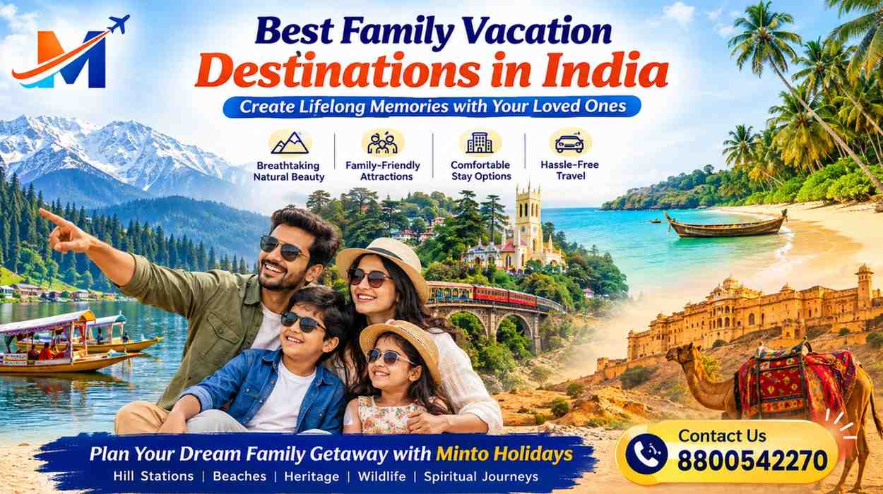 Best Family Vacation Destinations in India: 15 Amazing Places for an Unforgettable Holiday